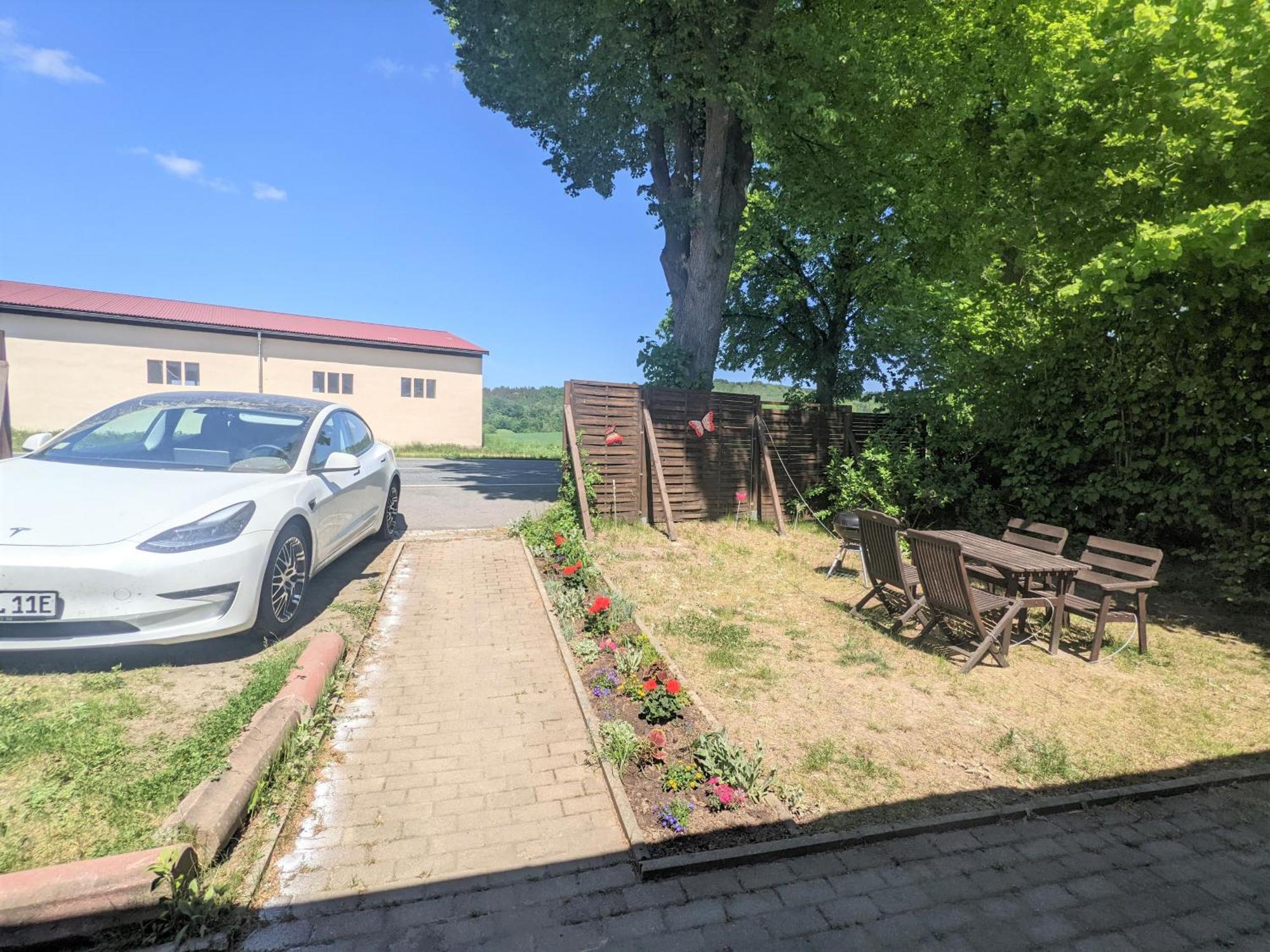 W5 - Urlaubsmagie - Wohnung Mit Grill, Terrasse & Pool Lichtenhain  エクステリア 写真