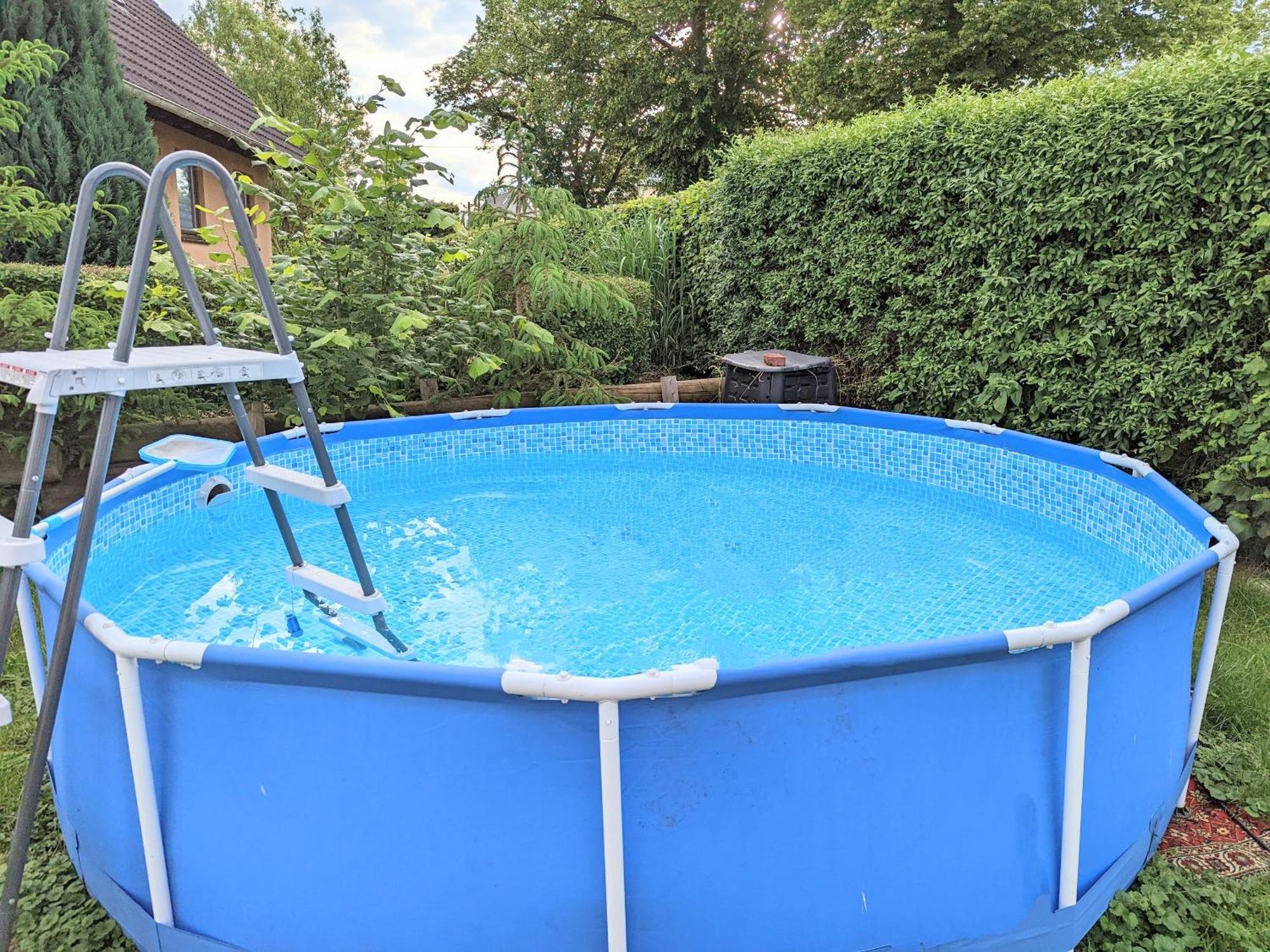 W5 - Urlaubsmagie - Wohnung Mit Grill, Terrasse & Pool Lichtenhain  エクステリア 写真